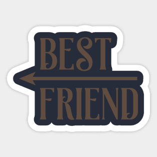 Best friend Sticker